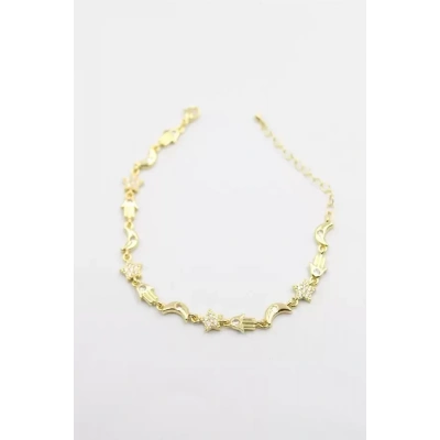 HERŞEYTREND Ay Yıldız Bileklik - Altın