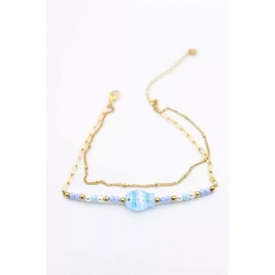 HERŞEYTREND Balık Halhal - Altın