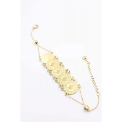 HERŞEYTREND Çeyrek Bileklik - Altın