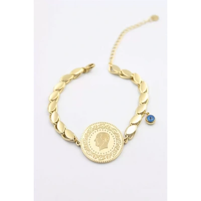 HERŞEYTREND Çeyrek Bileklik - Altın