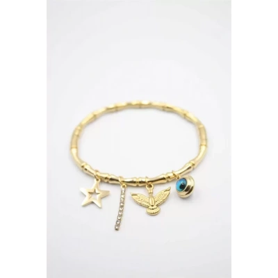 HERŞEYTREND Charm Bilezik - Altın