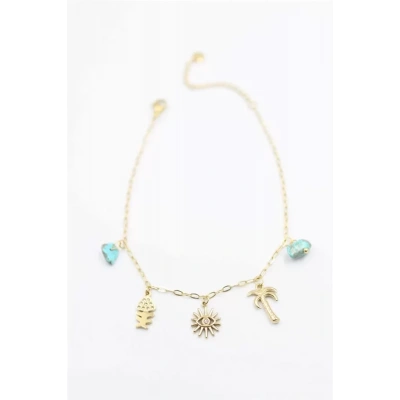 HERŞEYTREND Charm Halhal - Altın