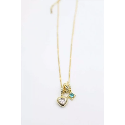 HERŞEYTREND Charm Kolye - Altın