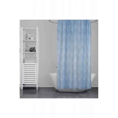 HERŞEYTREND Çift Kanatlı Banyo Duş Perdesi 100x2Mt Royaleks-82048