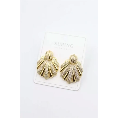 HERŞEYTREND Deniz Kabuğu Küpe - Altın