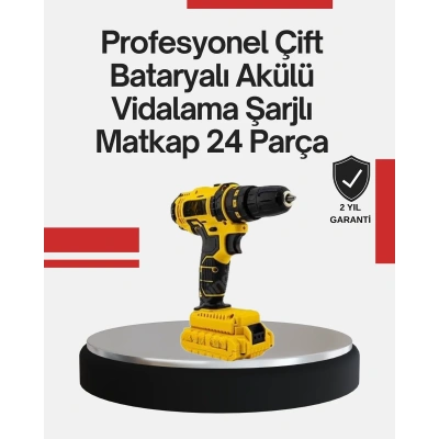 HERŞEYTREND Ergonomik Tasarımlı 12V Matkap | 2 Vitesli, LED Aydınlatmalı ve Dayanıklı