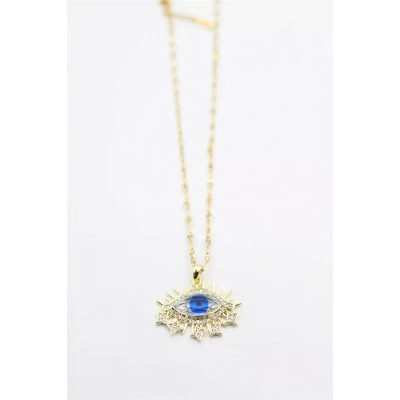 HERŞEYTREND Göz Kolye - Altın