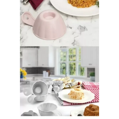 HERŞEYTREND Helva Pilav Tatlı Kalıbı Şekillendirici Royaleks-UR3064-76