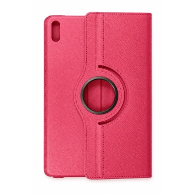 HERŞEYTREND Huawei Matepad Se 11 Kılıf 360 Tablet Deri Kılıf - Pembe