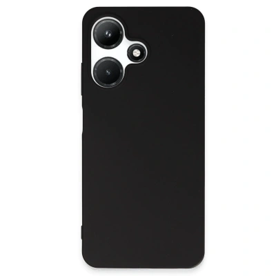 HERŞEYTREND İnfinix Hot 30i Kılıf First Silikon - Siyah