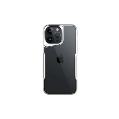 HERŞEYTREND İphone 16 Pro Max Kılıf Boyi Silikon Kapak - Gümüş