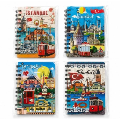 HERŞEYTREND İstanbul Temalı Kabartmalı Defter