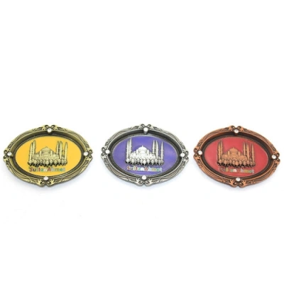 HERŞEYTREND İstanbul Temalı Metal Magnet