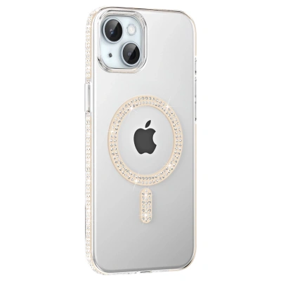 HERŞEYTREND Joko Apple İphone 14 Move Taşlı Magsafe Kapak - Pembe