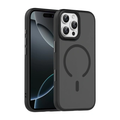 HERŞEYTREND Joko Apple İphone 16 Pro Max Megane Magsafe Kapak - Siyah
