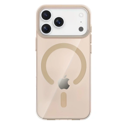 HERŞEYTREND Joko Apple İphone 17 Pro Pc Blank Magsafe Kapak - Çöl Titanyum