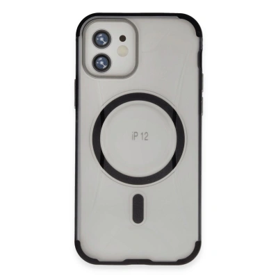 HERŞEYTREND Joko İphone 12 Hilton Magsafe Kapak - Siyah