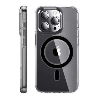 HERŞEYTREND Joko İphone 14 Pro Kılıf Crystal Magsafe Kapak - Siyah