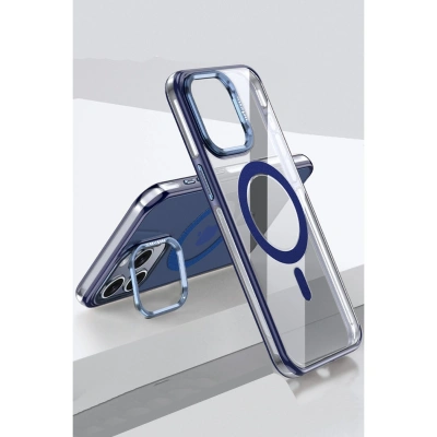 HERŞEYTREND Joko İphone 15 Pro Drop Magsafe Kapak - Lacivert