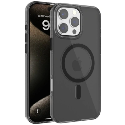 HERŞEYTREND Joko İphone 16 Pro Max Gleam Pc Sert Magsafe Kılıf - Siyah