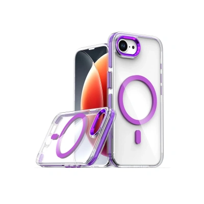 HERŞEYTREND Joko İphone 16e Bella Magsafe Kapak - Derin Mor