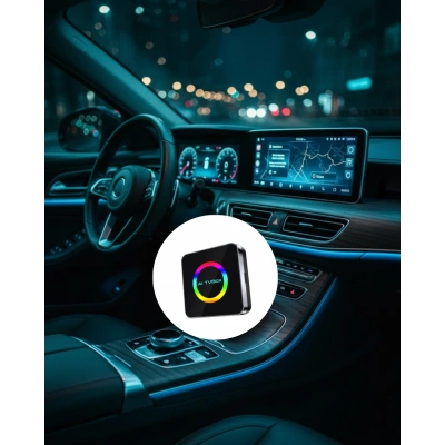 HERŞEYTREND Kablosuz Android Auto CarPlay Destekli Araç Multimedya Adaptörü