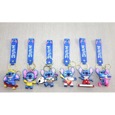 HERŞEYTREND Karışık Stitch Silikon Anahtarlık