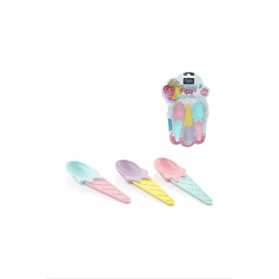 HERŞEYTREND Karnaval Dondurma Kaşığı 3 Adet ROYALEKS-L716