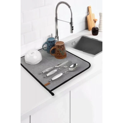 HERŞEYTREND Keops Bulaşık Matı Bulaşık Altığı Royaleks-EV401