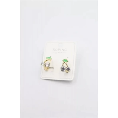 HERŞEYTREND Kiraz Küpe - Altın