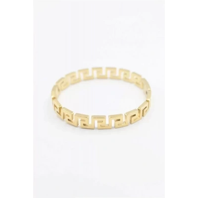 HERŞEYTREND Kıvrımlı Bilezik - Altın