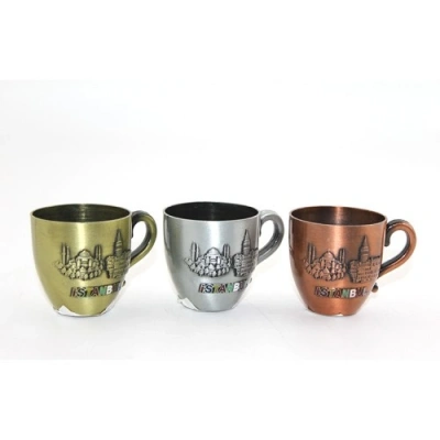 HERŞEYTREND Metal İstanbul Yöresel Bardak