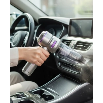 HERŞEYTREND Mini El Süpürgesi Ev Araç Ofis Çok Amaçlı