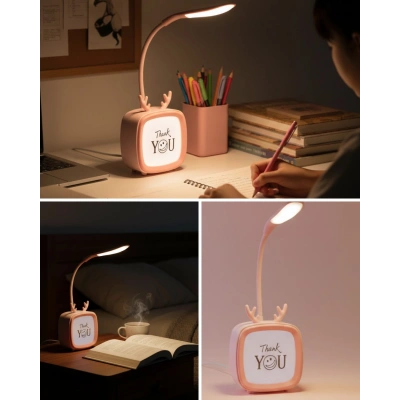 HERŞEYTREND Modern Tasarımlı Şarj Edilebilir LED Gece Lambası