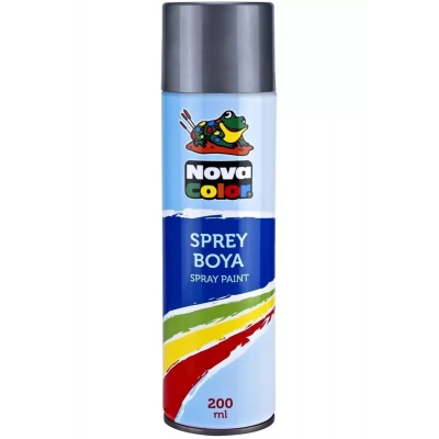 HERŞEYTREND Nova Color Sprey Boya 200 Ml Gri