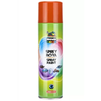 HERŞEYTREND Nova Color Sprey Boya 200 Ml Turuncu