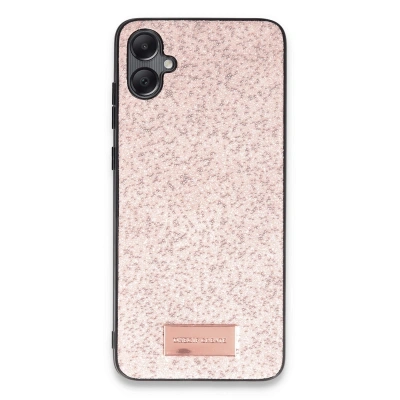 HERŞEYTREND Onegif Samsung Galaxy A05 Bright Simli Kapak - Pembe