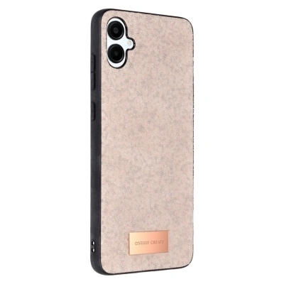 HERŞEYTREND Onegif Samsung Galaxy A06 Bright Simli Kapak - Pembe