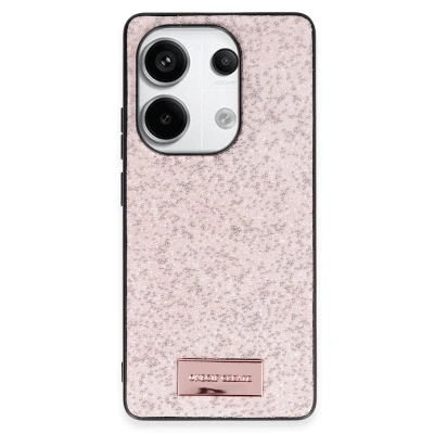 HERŞEYTREND Onegif Xiaomi Redmi Note 13 Pro 4g Bright Simli Kapak - Pembe