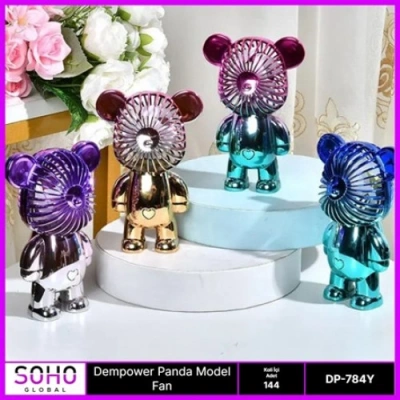 HERŞEYTREND PANDA MODEL MİNİ FAN 3 KADEMELİ