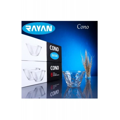 HERŞEYTREND Rayan Cono 6lı Büyük Cam Kase