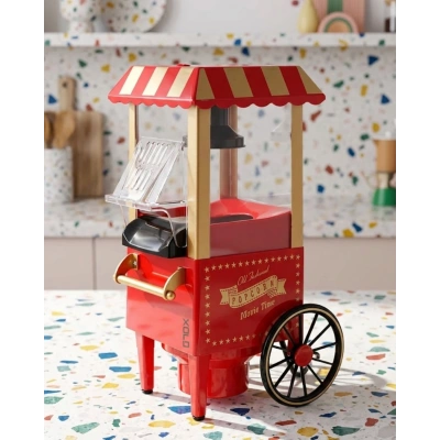 HERŞEYTREND Sağlıklı Atıştırmalıklar İçin Yağsız Popcorn Makinesi