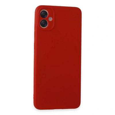 HERŞEYTREND Samsung Galaxy A05 Kılıf First Silikon - Kırmızı