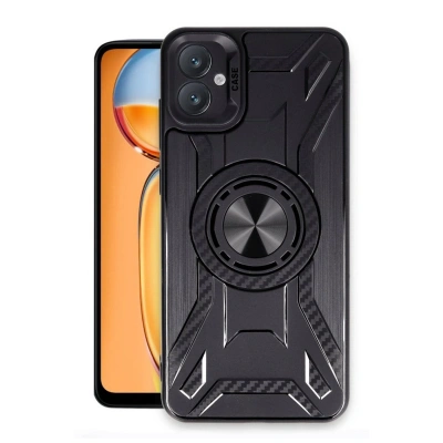 HERŞEYTREND Samsung Galaxy A05 Kılıf Lincoln Silikon - Siyah