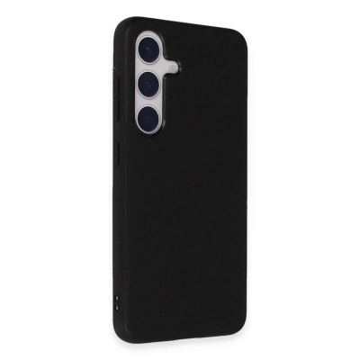 HERŞEYTREND Samsung Galaxy S24 Kılıf Taft Kapak - Siyah
