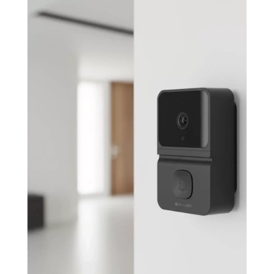 HERŞEYTREND Şarjlı Akıllı Kapı Zili 800 mAh Bataryalı Mobil Bildirimli