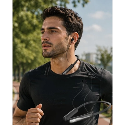 HERŞEYTREND Ses Değiştirme Özellikli Boyun Askılı Bluetooth Spor Kulaklığı