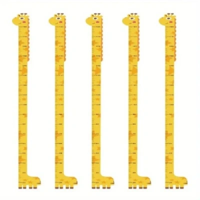 HERŞEYTREND Sevimli Sarı Zürafa Boy Ölçüsü Sticker