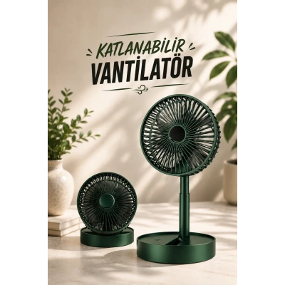 HERŞEYTREND Soğutucu Vantilatör Telefon Standlı Mini Fan