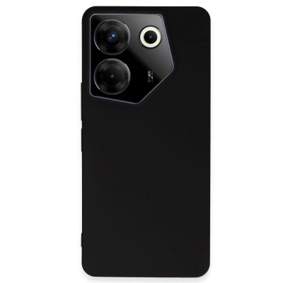HERŞEYTREND Tecno Camon 20 Pro 5g Kılıf First Silikon - Siyah